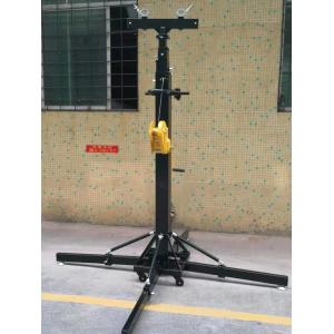 China Crank Handle Heavy Duty Light Stand / Speaker Truss Lift Stand Telescopic Lifting Tower supplier