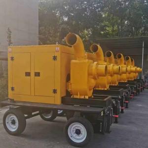 1200m3/h Flow Rate Flood Control Pumps 2600×1900×2100 mm Pump Truck Size 1500r/min Rated Speed
