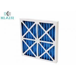 Disposable Extended Surface Air Filter Low Pressure Drop With Wet Laid Cardboard