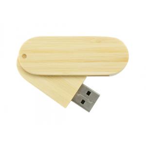 China Wooden bamboo swivel USB Pen drive bulk 16gb at big sale supplier
