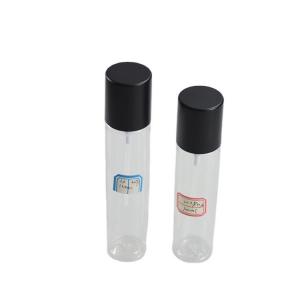 China 100ml 120ml Full Cover Fine Mist White PET Spray Bottle with Collar Material PET supplier