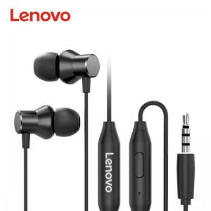 Lenovo HF130 Wired In Ear Earphones Tangle Free Type C Wired Earphones