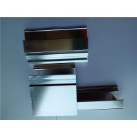 China Aluminum Extruded Enclosure Kits Silver Anodizing Aluminum Profile For Door Enclosure Parts on sale