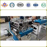 China Double Output PVC Edge Banding Machine | Furniture Edge Banding Making Machine | Siemens Motor on sale