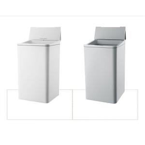 Bathroom Folding Trash Can with Lid Automatic Slim Big Size Smart Trash Bin Automatic Trash Can