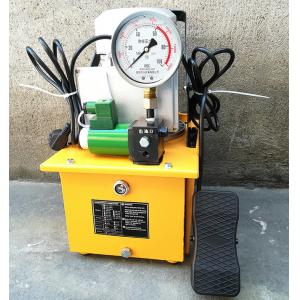 electric hydraulic pump ZCB-63A with single action, 70Mpa pressure for hydraulic crimping tool head, hydraulic puncher