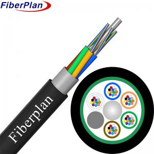 China GYTS Long Distance Single Mode And Multimode Fiber Optic Cable supplier