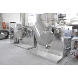 Chemical Industrial 3d Lab Dry Powder Mixer , Powder Blender Mixer Stainless Steel