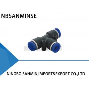China PGT Reducer Connecting Plastic Pneumatic Push In Plastic Reducer Fitting Tube Sanmin supplier