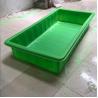 Green Color Aquaponic Grow Bed With Standing For Greenhousr Aquaponic Systems