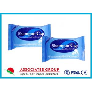 China Rinse Free Hair Washing Shower Caps Conditioner 1 Cap Fresh Ocean supplier