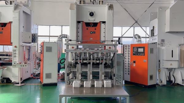 Efficient 4 Cavities Aluminium Foil Making Machine With One Machine One Labor