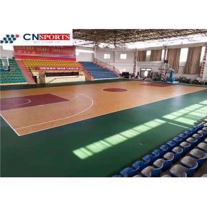 3.5Mpa Indoor Sport Court Flooring Basketball Court Anti Slip Flooring