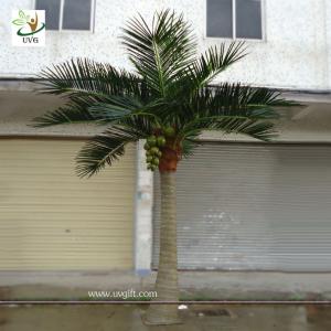 UVG PTR002 16ft Artificial Palm Trees Outdoor with silk leaves for garden Landscaping