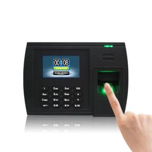 China 3 Inch Screen Biometric Fingerprint Punch Card Attendance Machine supplier
