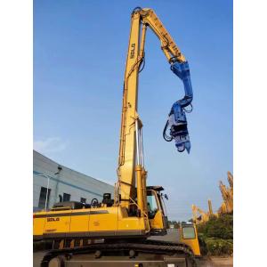China PCF 350 SDLG Excavator Hydraulic Vibro Hammer 12 Meters Sheet Piling Construction supplier