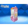 Pink Villa House Big Claw Crane Game Machine gift machine mini candy crane