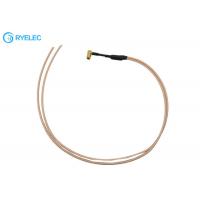 China Smb Female Right Angle Jack Junction Box Cable With 2 Co-Ax Pigtail RG316 Cable on sale