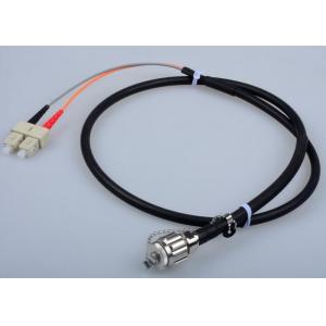 ODC Connectors Fiber Optic Patch Cord 2 Core Waterproof  For Telecommunications