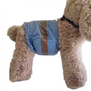 China Customer Requirements Disposable Male Dog Diapers with Humidity Indicator supplier
