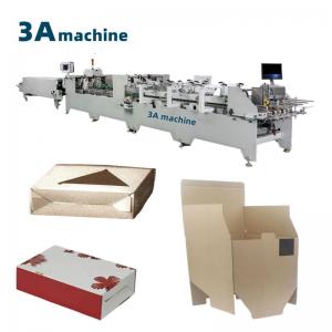 1300 JGKW Cardboard/Corrugated Box Dual- Lock Bottom Glue Machine for Dual- Glue Gun