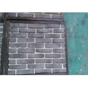 OEM Solid Surface Faux Exterior Brick With Rustic Color Enviromentall Friendly