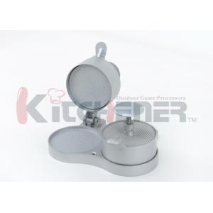 China 4.5 Inch Diameter Metal Burger Press Dual Patties For Breakfast Sandwich supplier