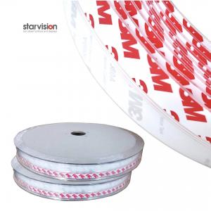China poly Material 3M Poster Zipper Tape For Advertising Scrolling Billboard supplier