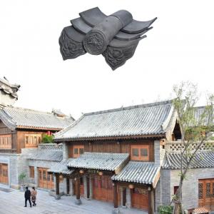 China Orientals Style Building Interlocking Chinese Clay Roof Tiles Traditional Heatproof supplier