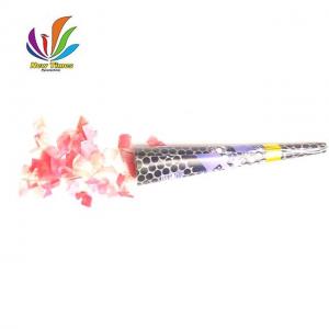 China Colored Paper Confetti Party Popper Fireworks For Wedding Celebration wholesale