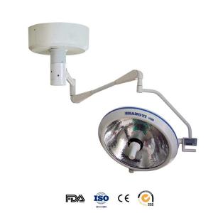 China Halogen Mobile Surgical Light Ceiling Mounted Shadowless Single Dome 120000Lux supplier