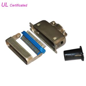 China DDK 57-30 Cable Plug Top Cable Entry Solder Centronics Connector supplier