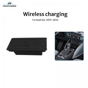 China Qi 15W Custom Car Wireless Charging Pad Quick Wireless Charger Power Bank supplier