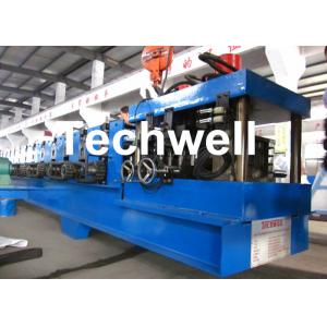 China 17 Main Rollers Cold / Hot Roll Forming Machine For Thickness 1.5 - 3.0mm CZ Purlin supplier