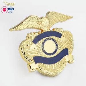 China Star Shape Lapel Pin Badge 3D Figure Emblem Metal Zinc Alloy Soft Enamel supplier