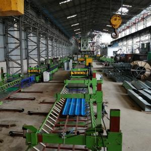 PPGI  0.5mm Metal  Roofing Roll Forming Machine Compact Design