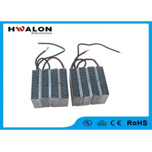 China 220V / 240V 400W PTC Air Heater , Electric Heating Element Square Size & Lead supplier