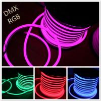 China Shenzhen led lighting 14*26mm full color changing RGB led neon tube DC 12V on sale