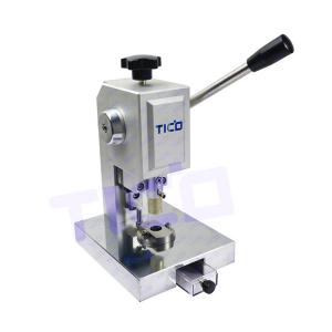 TICO Coin Cell Manual Disc Cutter with 3~24mm Cutting Die Optional