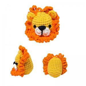 Milk Cotton Cute Lion Crochet DIY Kit Seven Craft Hand Knitting Fun Kit