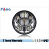 6000K Chrome Led Harley Headlight 45W Power IP67 Waterproof DC 10V - 30V