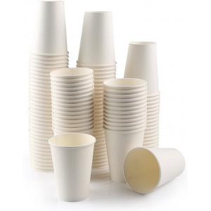 Coffee Cups Disposable Dinnerware Sets White Water Paper Cups Disposal Tableware