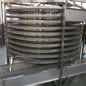                  Automatic Bread Making Machine Spiral Cooling Conveyor Tower Manufacturer             
