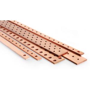 Easy To Install Flat Copper Busbar For Transformers / Circuit Breakers