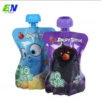 China BPA Free Reusable Squeeze Standing Pouch Packaging Spout Pouch Baby Food Bags on sale