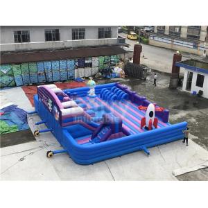 China Custom Tarpaulin Inflatable Trampoline Park Attractive Inflatable Playground Bouncy Castle supplier