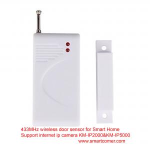 China 433MHz Door Alarm Warning System Magnetic Sensor for 720p ip cameras systems supplier