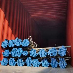 China EN10219 Welded ERW Steel Pipe ASTM A500 API 5L 6M Q235 supplier