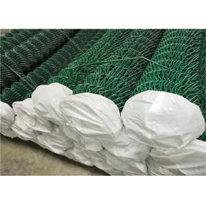 Pvc Coated 9 Gauge Hot Dipped Galvanized Diamond Chain Link Fence