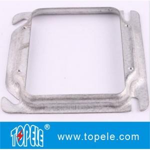 China TOPELE 4SQUARE 1/2 RAISED DEVICE COVER FOR 2 GANG OUTLET BOX supplier